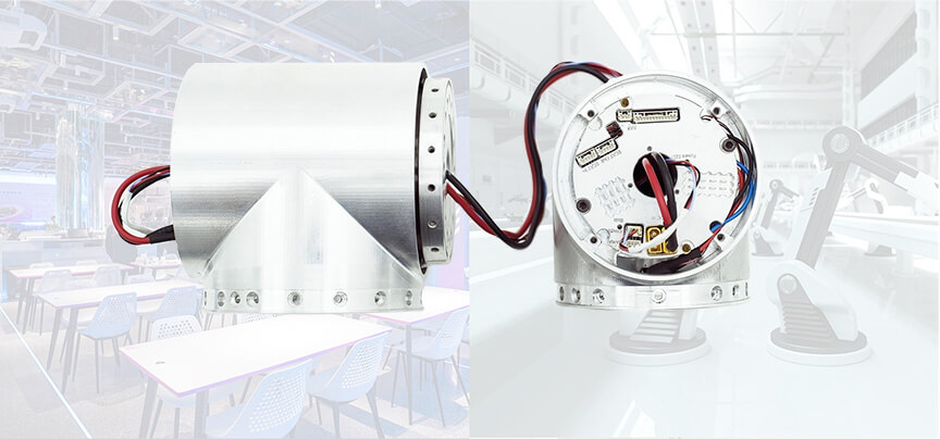 eRob 90T 使用 eRob專用線纜與 eRob 80T 互相連接